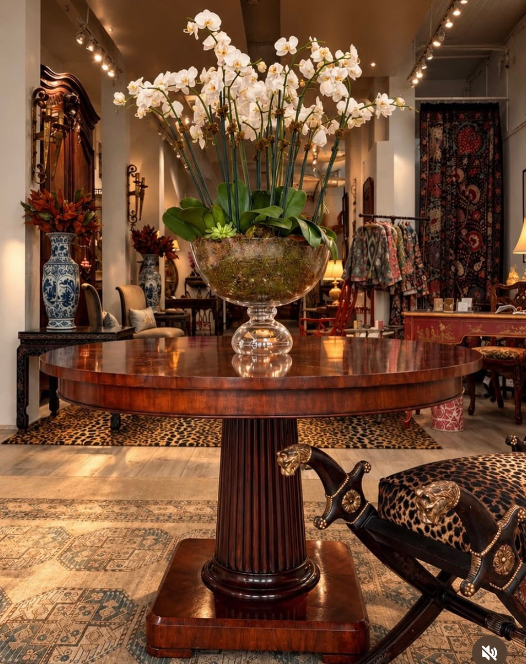 Ralph Lauren Mayfair Mahogany Center Table