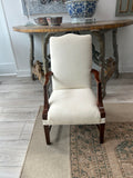 English Miniature Child Size Queen Anne Style Armchair