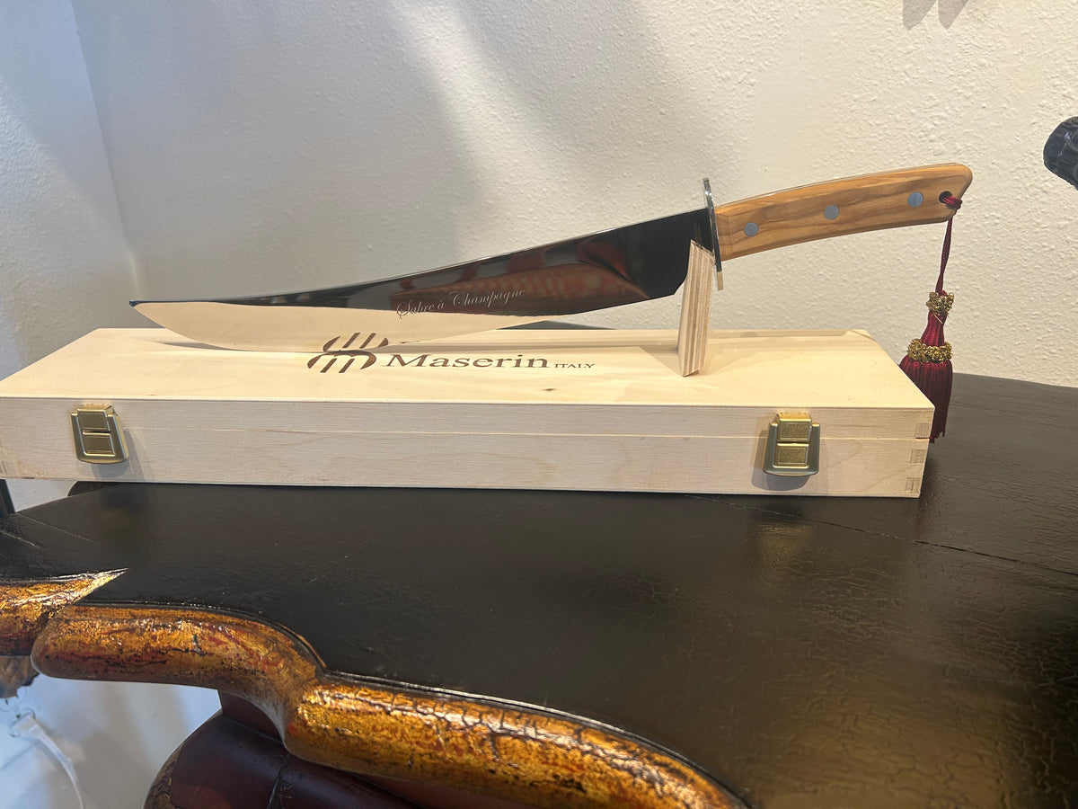 Sommelier Champagne sabre: Olive