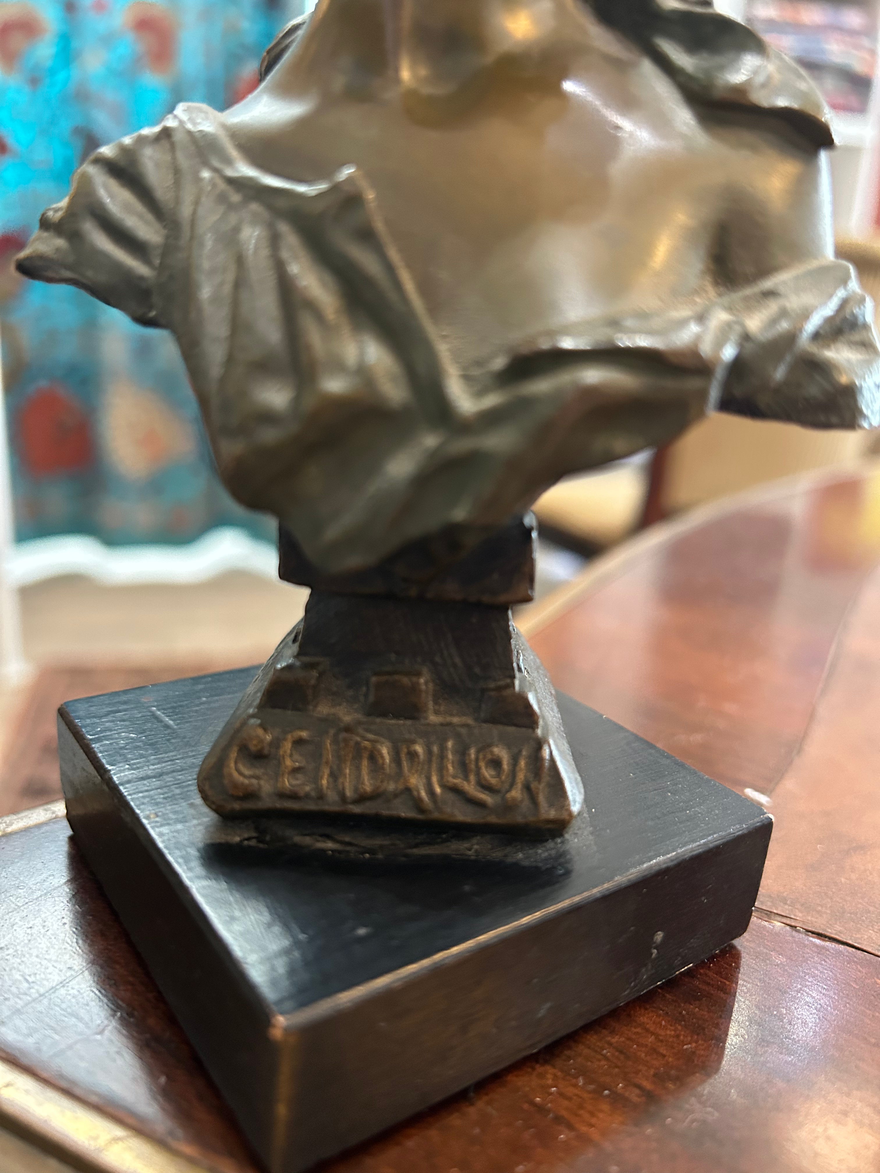 “Cendrillon” (Cinderella) Bust
After Emmanuel Villanis