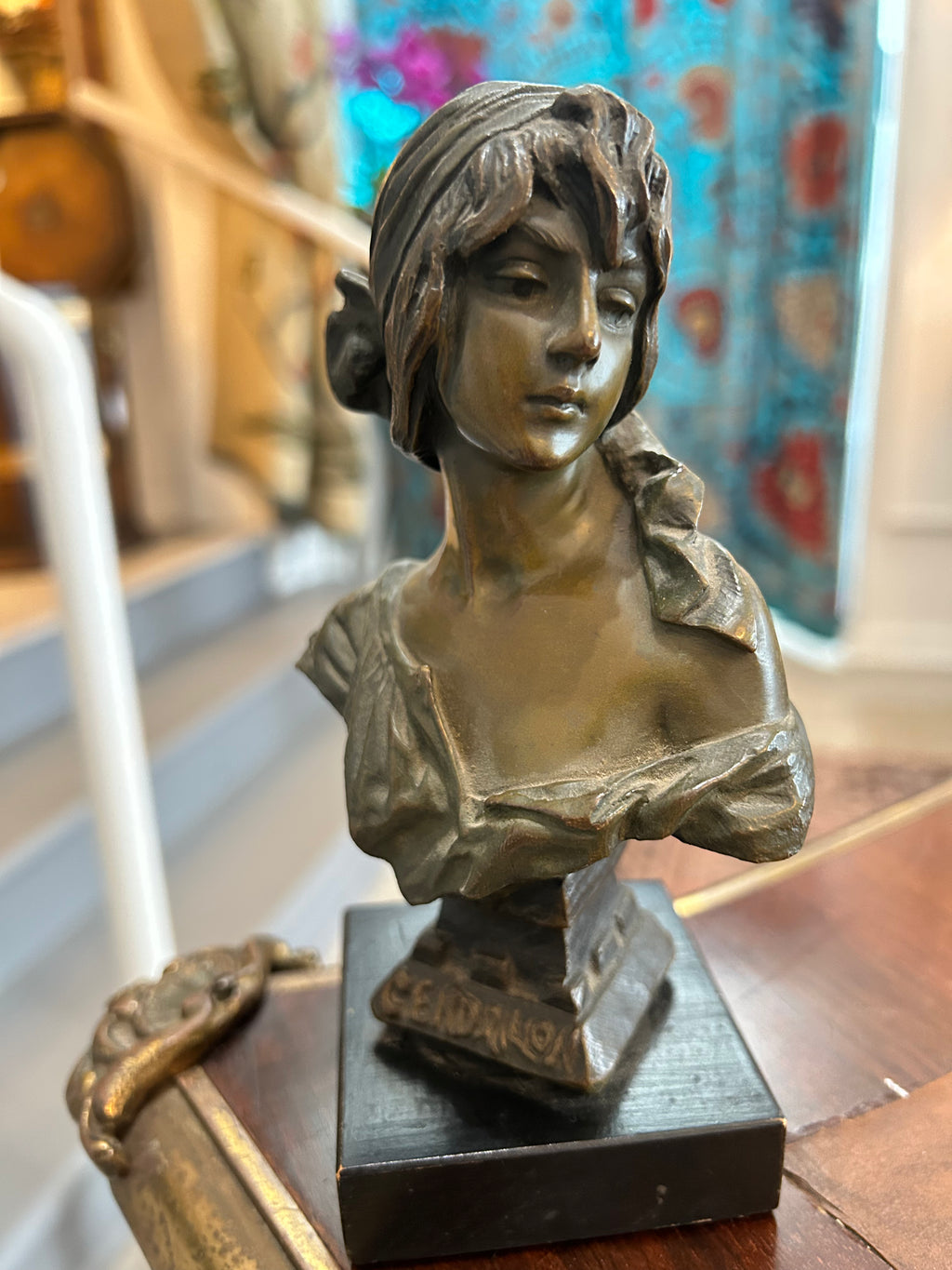 “Cendrillon” (Cinderella) Bust
After Emmanuel Villanis